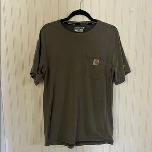 Carhartt Force relaxed fit Men's Olive Short Sleeve Tee